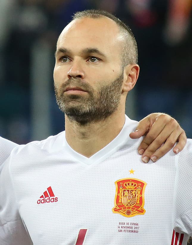#1 Andrés Iniesta — Top 10 Greatest Spanish Football Players