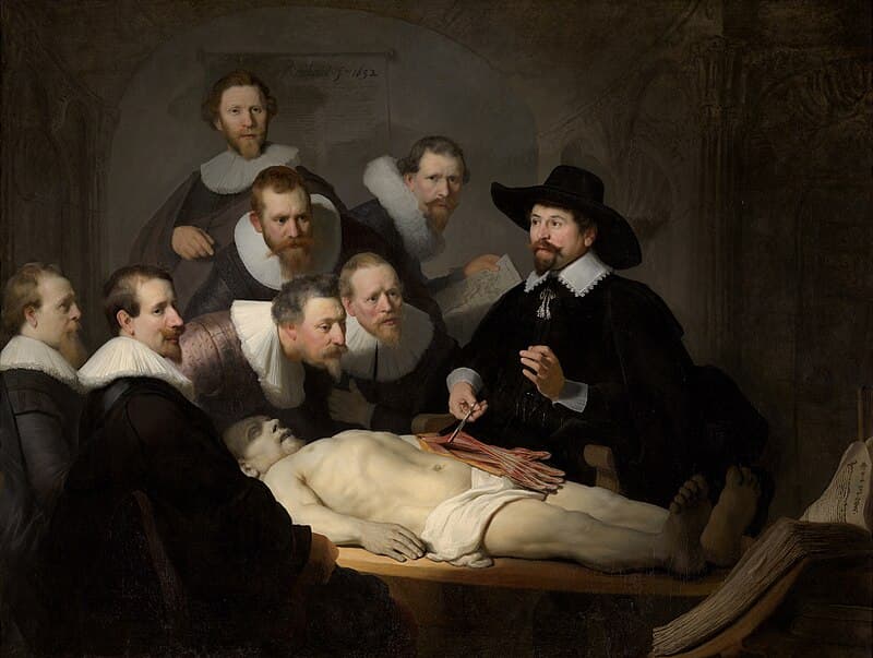 #6 The Anatomy Lesson of Dr. Tulp — Rembrandt — Top 10 Dutch Art Masterpieces of All Time