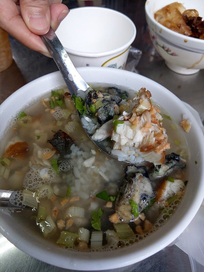 #8 Milkfish Congee — Top 10 Everyday Street Foods in Taiwan in 2026