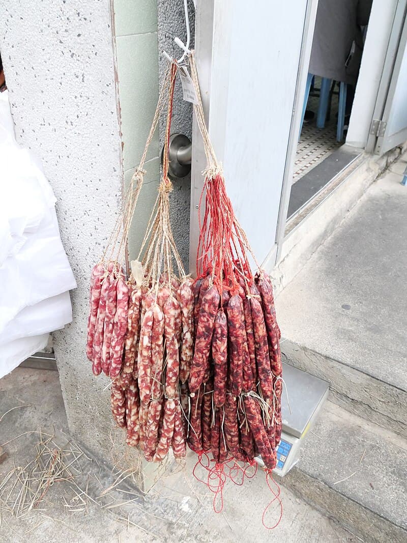 #9 Taiwanese Sausage — Top 10 Everyday Street Foods in Taiwan in 2026