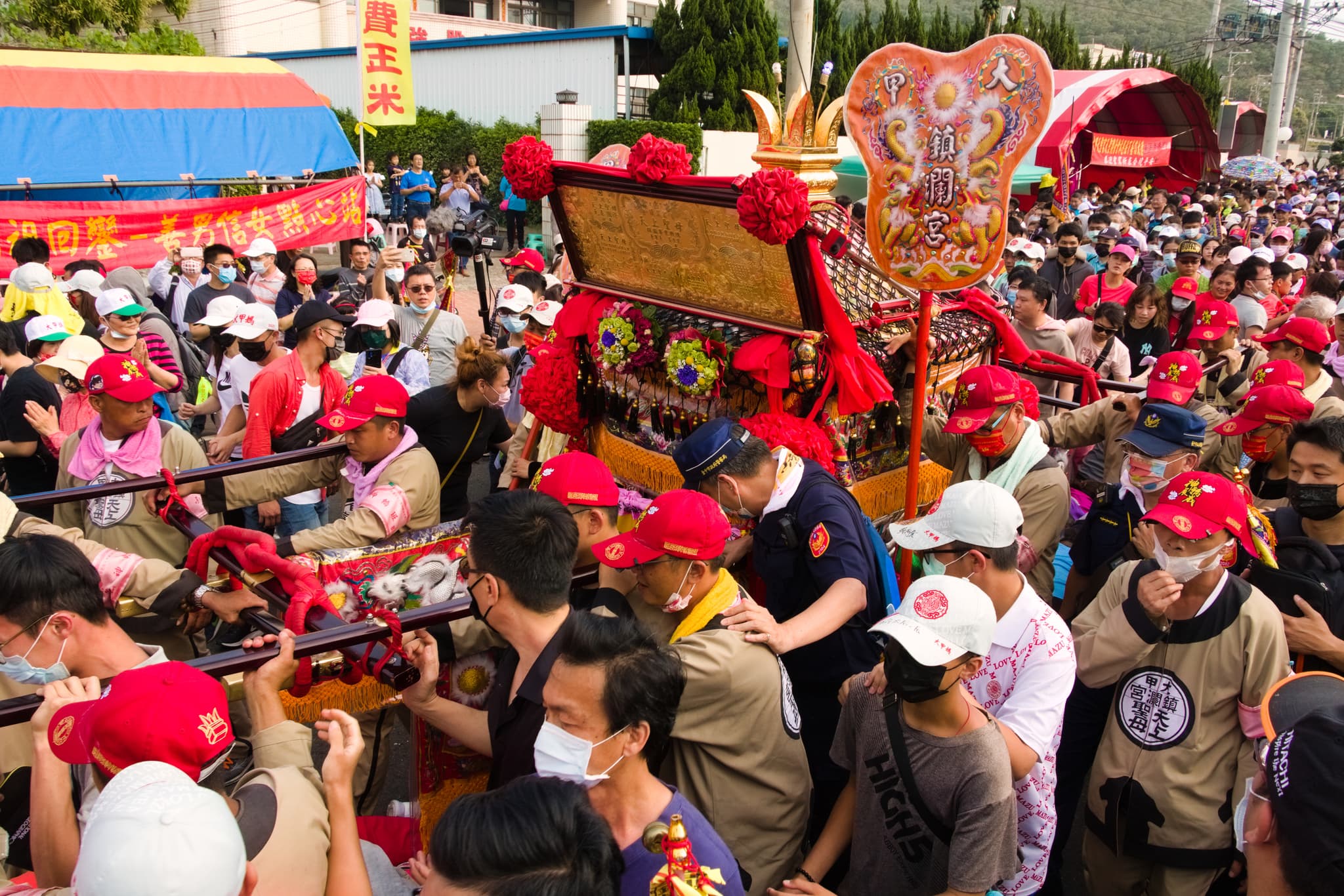 #3 Dajia Mazu Pilgrimage — Top 10 Festivals in Taiwan in 2026