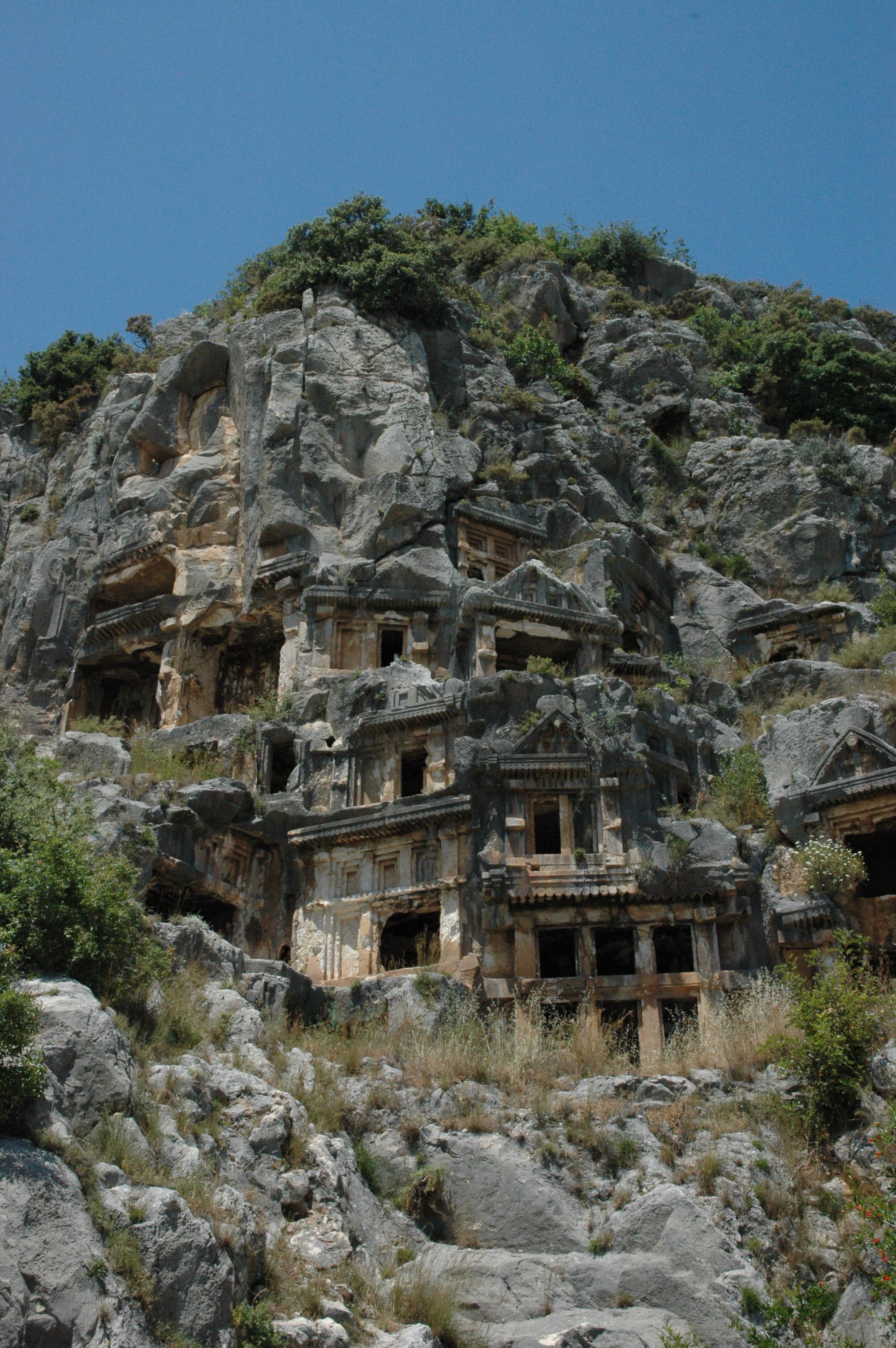 #10 Myra and Lycian Rock Tombs — Top 10 Historical Sites in Turkey