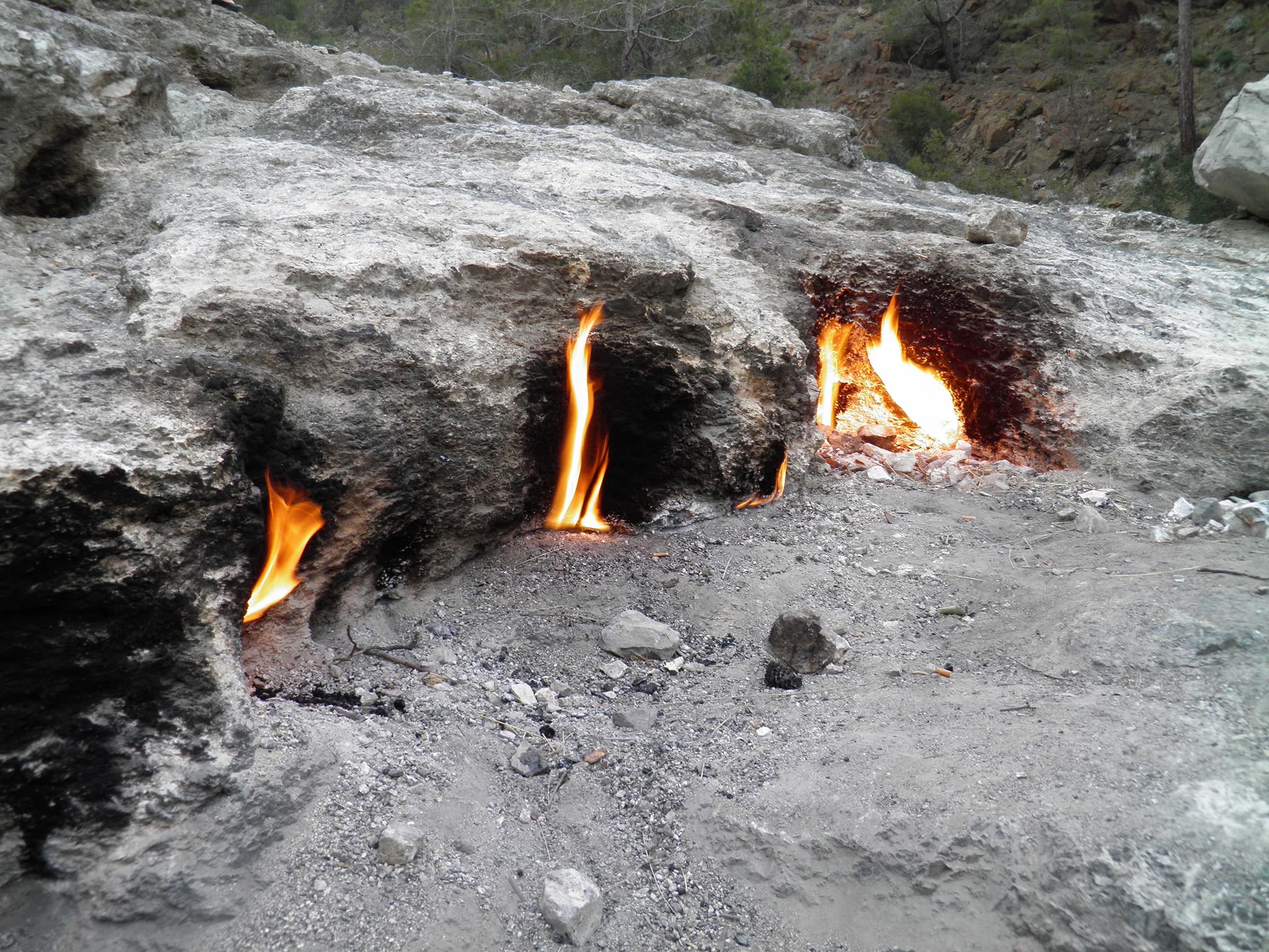 #10 Chimera Flames at Night — Top 10 Things to Do in Antalya in 2026