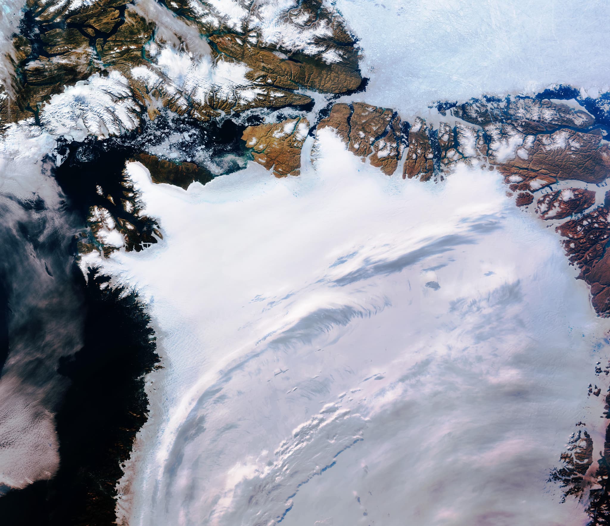 #8 Greenland Ice Sheet Mass Loss Accelerates — Top 10 Most Significant Climate Events of 2025