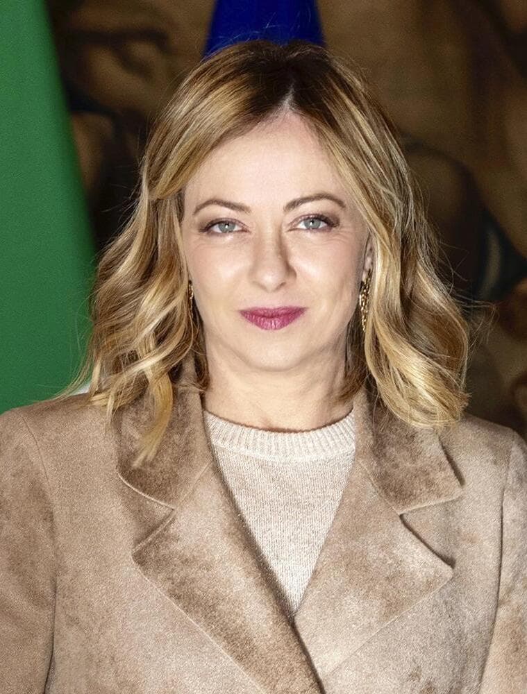 #5 Giorgia Meloni — Prime Minister of Italy — Top 10 Most Powerful Women in the World 2025