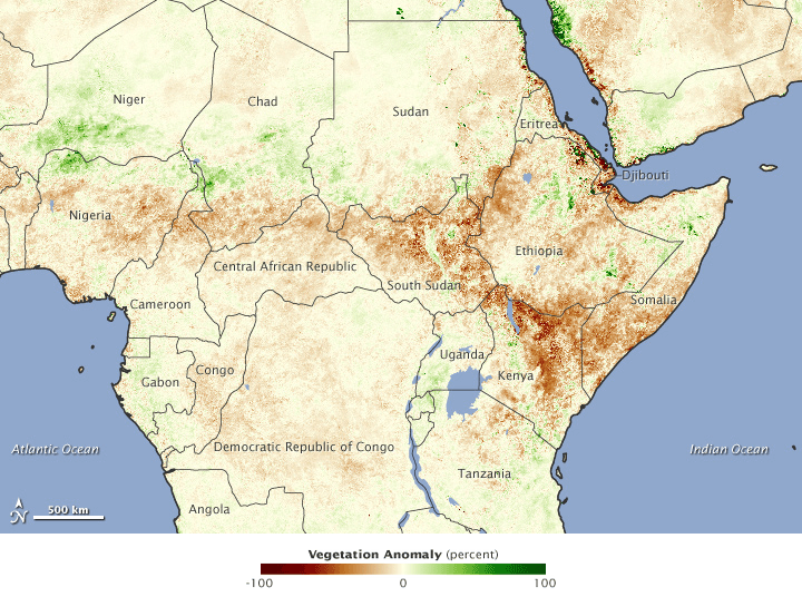 #10 East Africa Drought and Famine Conditions (2025) — Top 10 Biggest Natural Disasters of 2025
