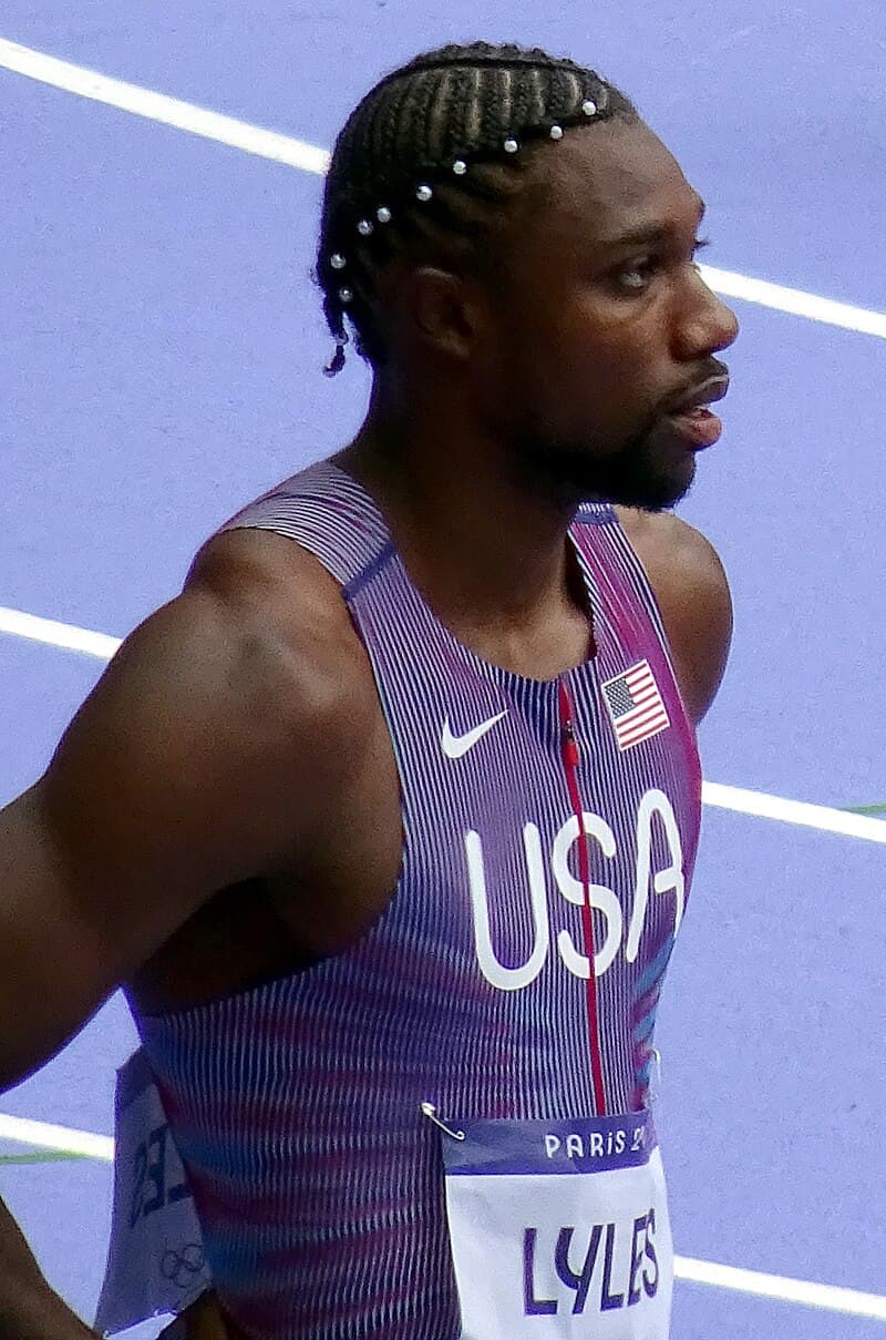 #6 Noah Lyles — 9.784 seconds — Top 10 Fastest Humans Ever Recorded (Athletics)