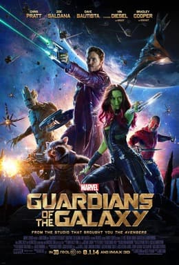 #8 Guardians of the Galaxy (2014) — Top 10 Best Superhero Movies of All Time