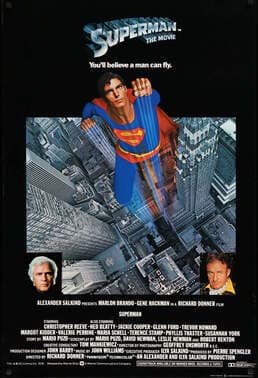 #9 Superman (1978) — Top 10 Best Superhero Movies of All Time