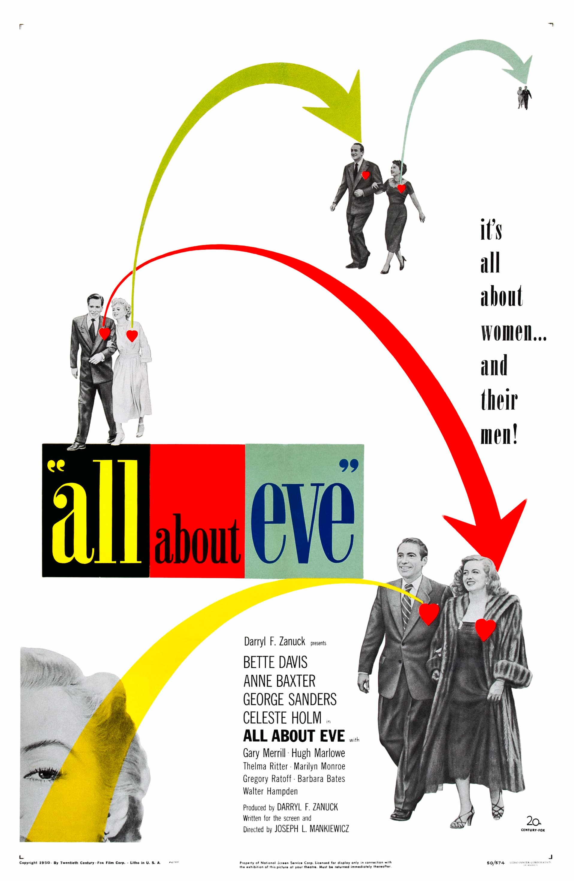#3 All About Eve (1950) — Top 10 Best Oscar-Winning Films of All Time