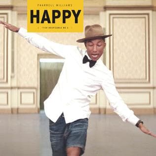 #4 Happy — Pharrell Williams (2013) — Top 10 Best Songs of the 2010s