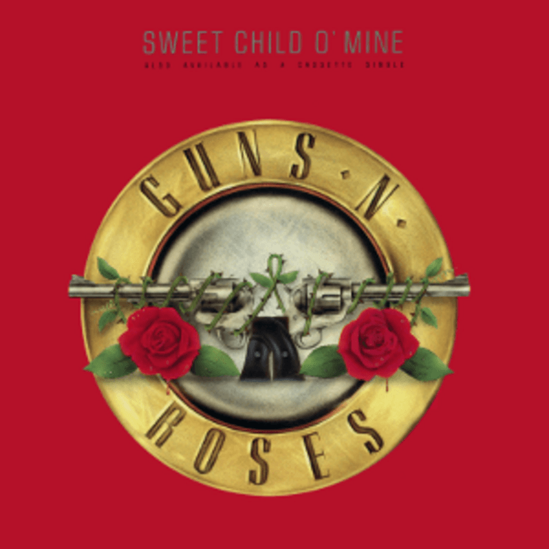 #2 Sweet Child O' Mine — Guns N' Roses (1988) — Top 10 Best Songs of the 1980s