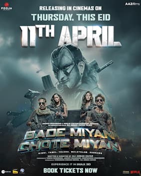 #10 Bade Miyan Chote Miyan (OTT Re-release & Special Edition) — Top 10 Hottest Bollywood Films of 2025: Box Office Hits You Must Watch
