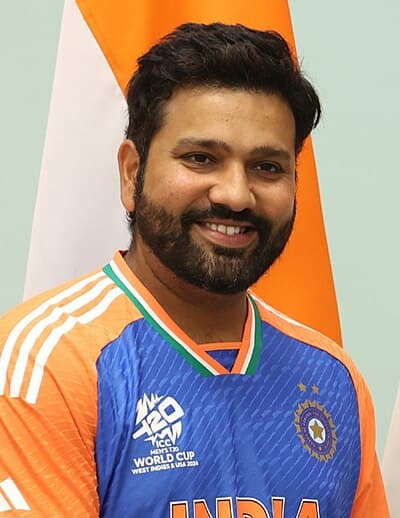 #7 Rohit Sharma — Top 10 Indian Cricket Players of All Time