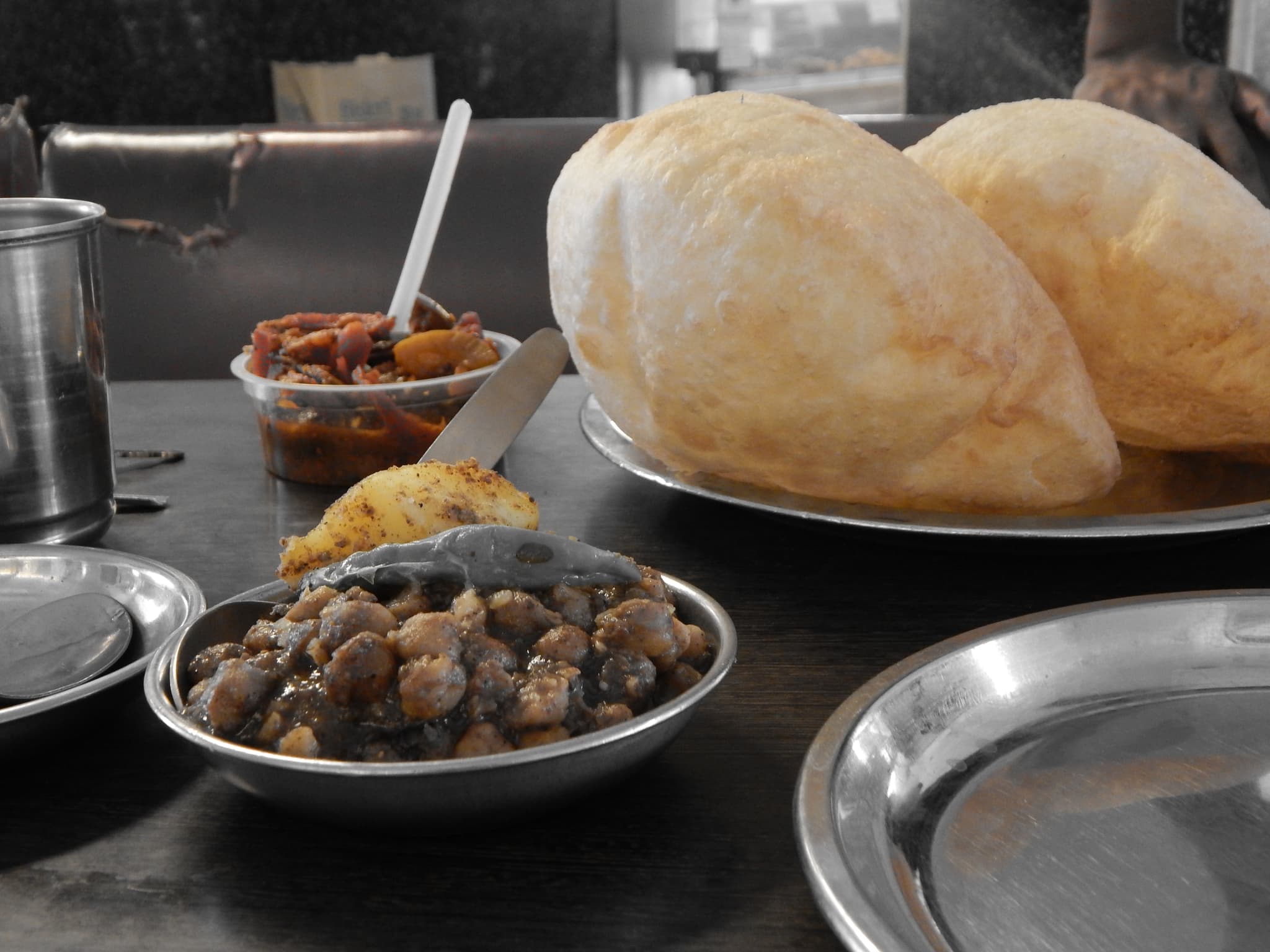 #4 Chole Bhature — Top 10 Indian Street Foods