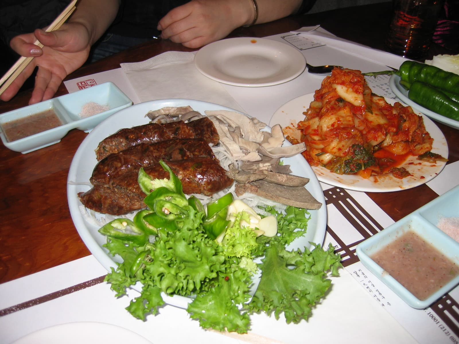 #7 Sundae (Korean Blood Sausage) — Top 10 Korean Street Foods