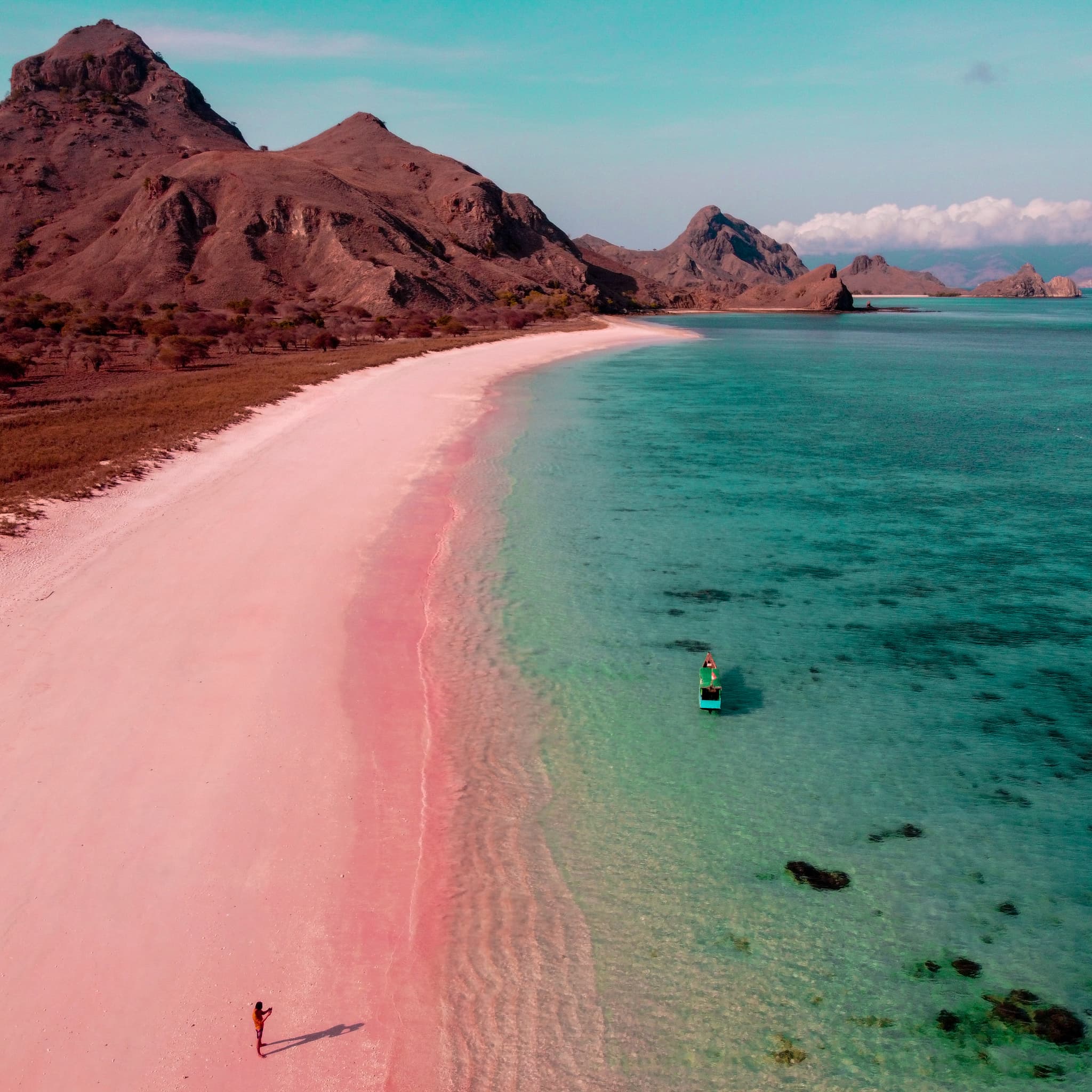 #3 Pink Beach, Komodo Island — Top 10 Beaches in Indonesia