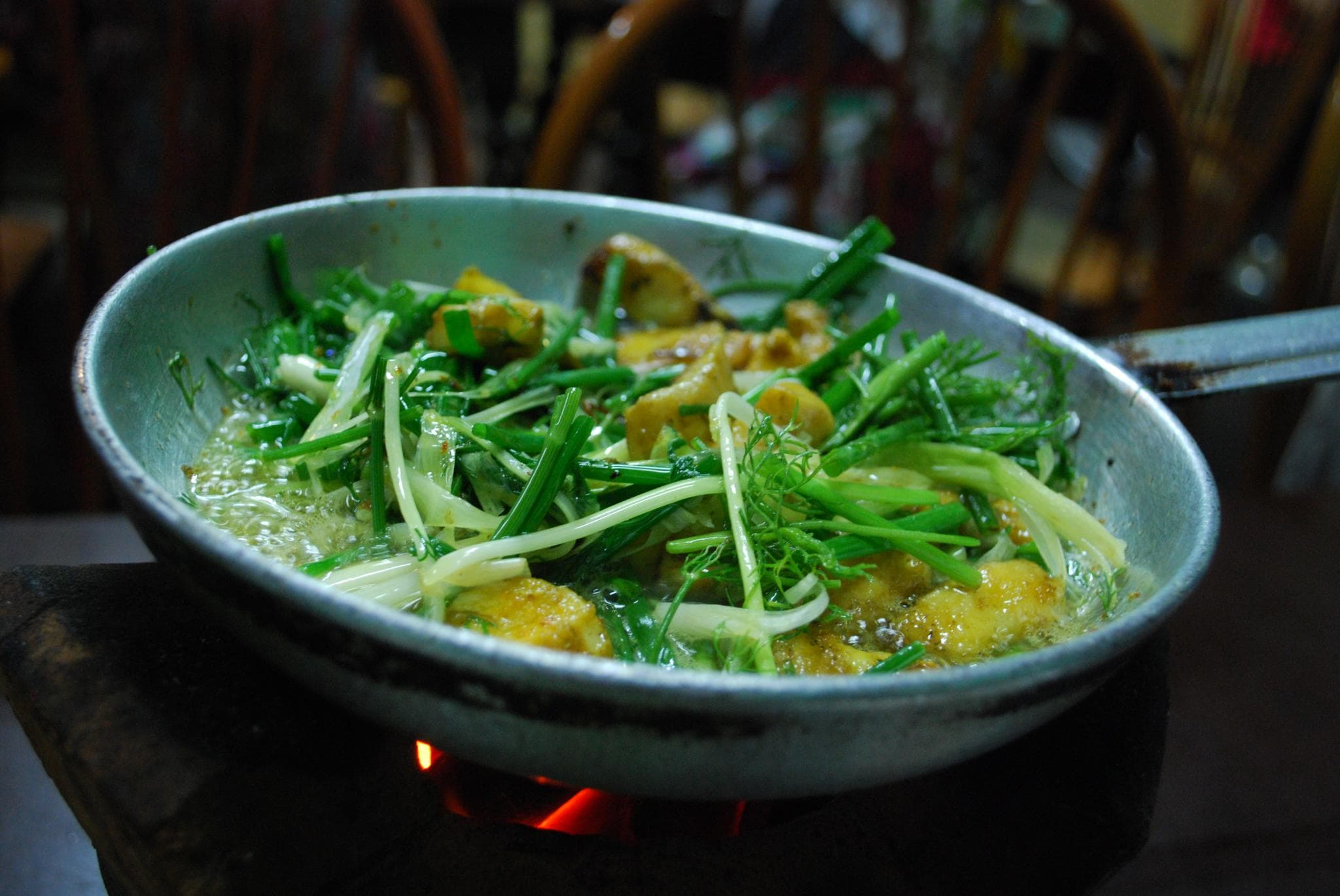 #8 Cha Ca La Vong (Turmeric Fish) — Top 10 Vietnamese Dishes