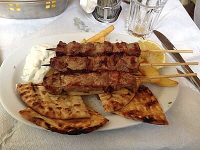 #2 Souvlaki — Top 10 Greek Foods