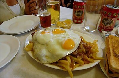 #8 Chorrillana — Top 10 Chilean Foods