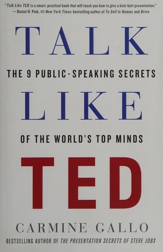 #10 Talk Like TED — Carmine Gallo (2014) — Books the Internet Can't Stop Reading Right Now