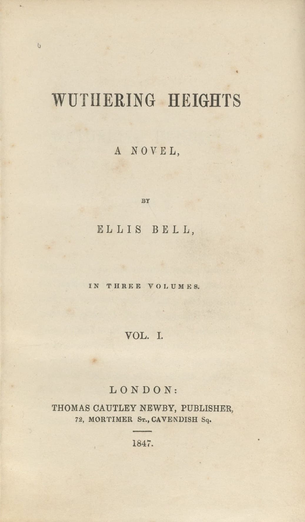 #7 Wuthering Heights — Emily Brontë (1847) — This Week's Top 10 Most-Tracked Books on Open Library (and Why They're Trending)