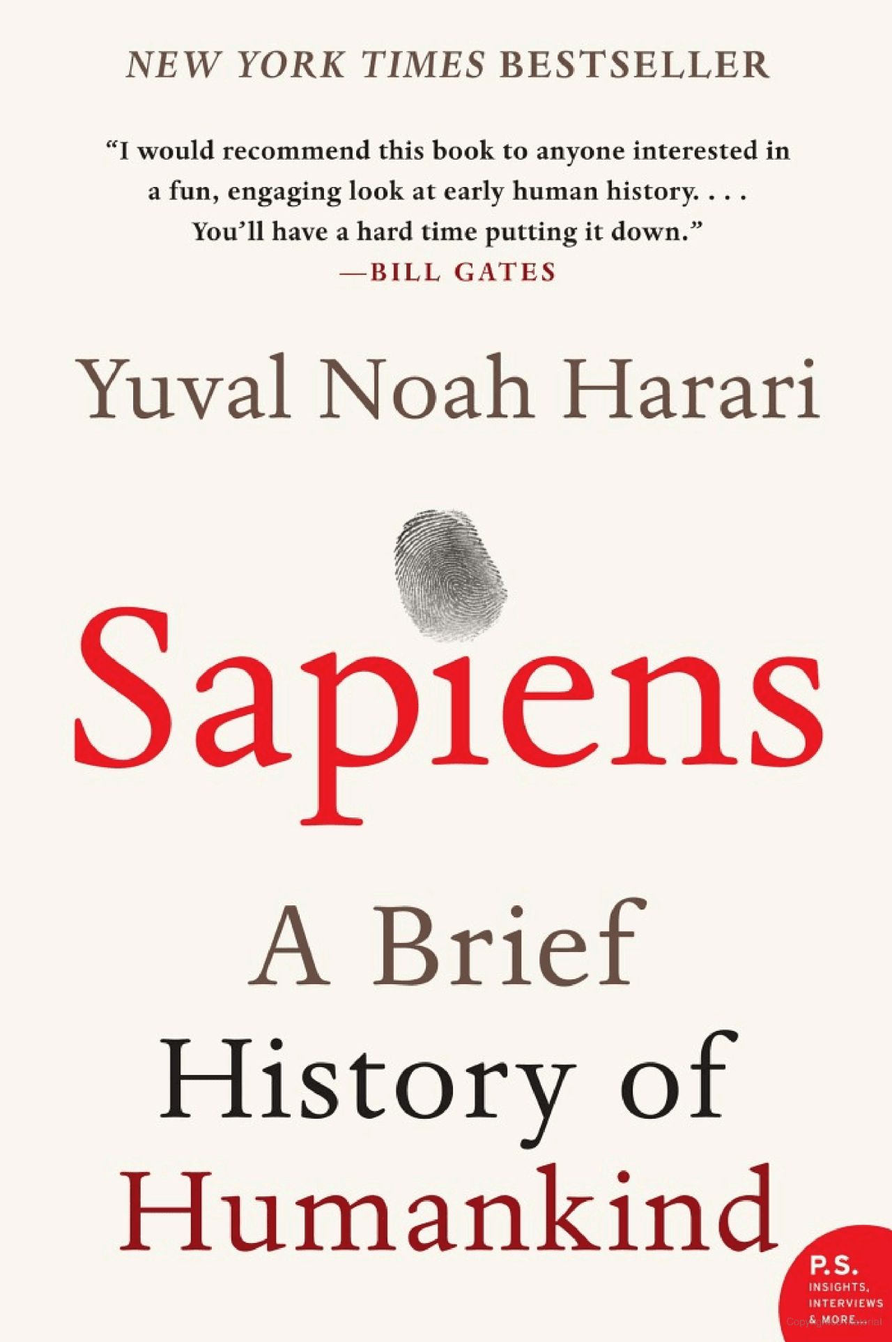 #2 Sapiens: A Brief History of Humankind — Yuval Noah Harari (2011) — Histories Worth Losing a Weekend To