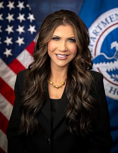 #7 Kristi Noem — Wikipedia's 25 Most-Viewed Pages of March 2026: Iran War, Khamenei & Breaking World News