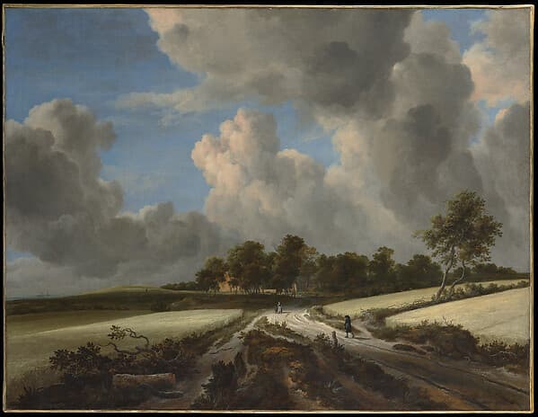 #7 Wheat Fields — Jacob van Ruisdael (ca. 1670) — Masterpieces of European Painting You Need to See Before You Die