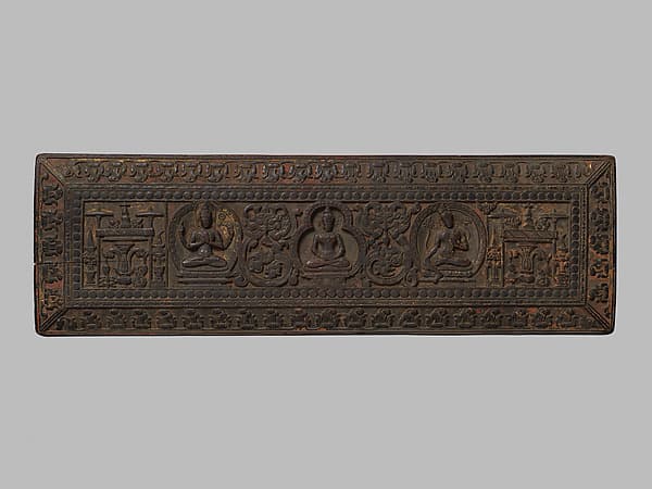 #6 Manuscript Cover with Prajnaparamita (14th–15th century) — The Met's Asian Art Collection: Works That Changed the World