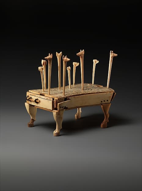 #3 Game of Hounds and Jackals (ca. 1814–1805 B.C.) — Ancient Egypt's Greatest Treasures at the Metropolitan Museum