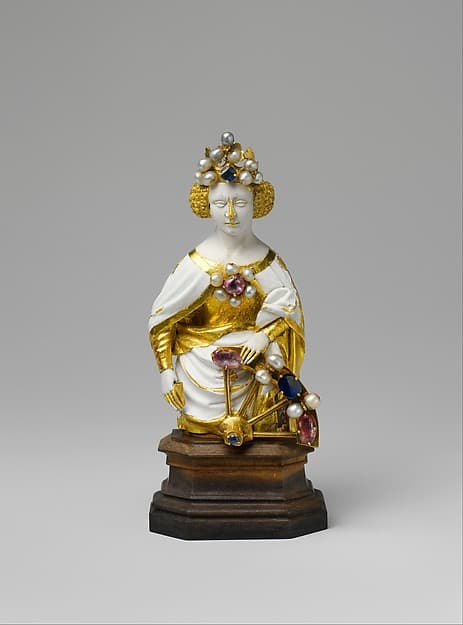 #4 Saint Catherine of Alexandria — French (early 15th century) — Medieval Masterworks: Art from a World of Faith and Splendor
