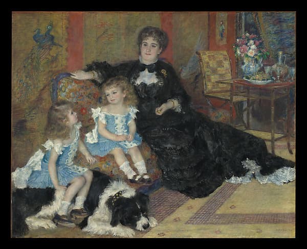#8 Madame Charpentier and Her Children — Auguste Renoir (1878) — The Impressionists at Their Peak: The Met's Crown Jewels