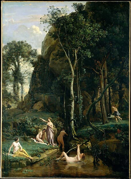 #5 Diana and Actaeon — Camille Corot (1836) — Modern Art's Most Radical Statements at the Met