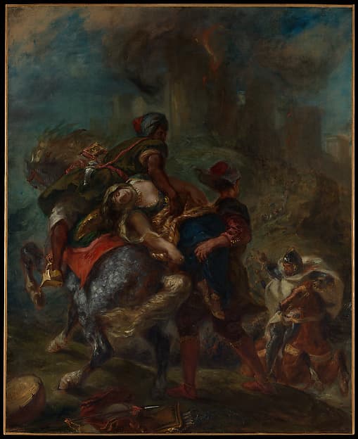 #7 The Abduction of Rebecca — Eugène Delacroix (1846) — Modern Art's Most Radical Statements at the Met