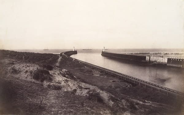 #6 [Entrance to the Port of Boulogne] — Edouard Baldus (1855) — Photography as Art: The Met's Most Iconic Photographs