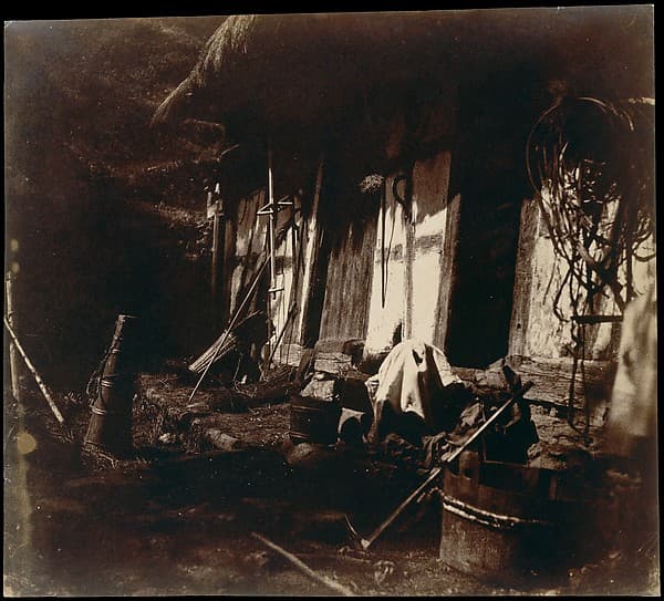 #9 [Farmyard Scene] — V. Dijon (1850–54) — Photography as Art: The Met's Most Iconic Photographs