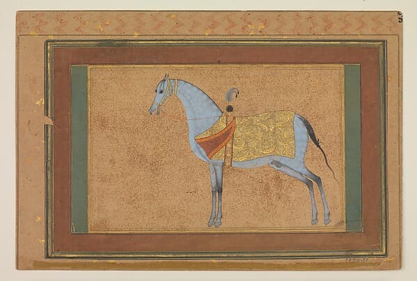 #7 A Stallion (ca. 1601–6) — The Islamic Art Collection: Beauty Across a Thousand Years