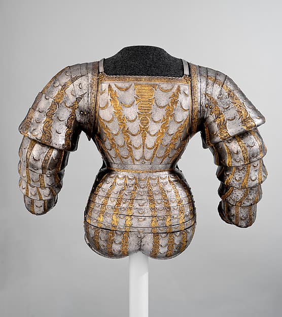 #8 Portions of a Costume Armor — German, Augsburg (ca. 1525) — Arms, Armor and Martial Splendor Through the Ages