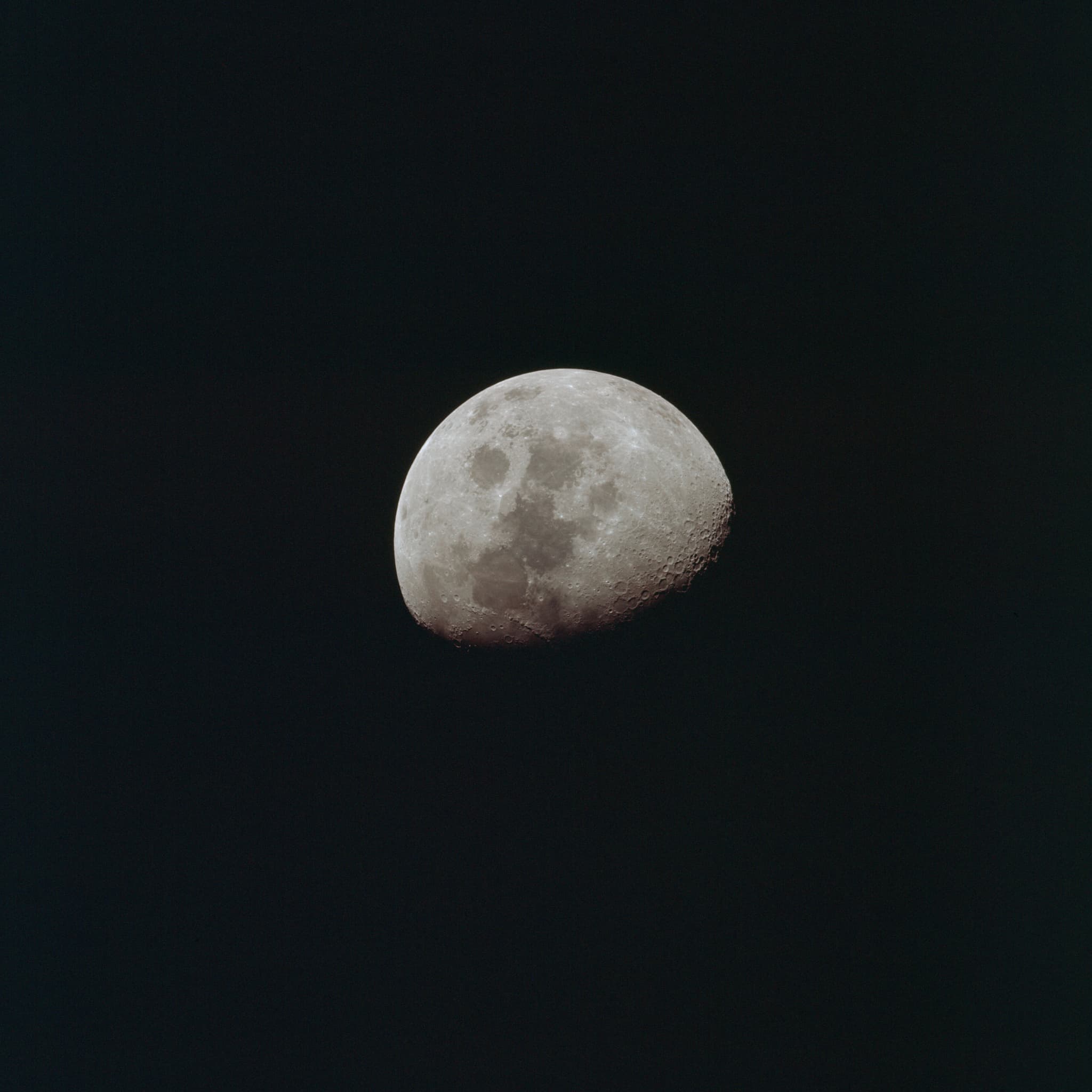 #1 Photograph of Moon After Transearth Insertion — Apollo 10 — The Moon Landing in Pictures: Apollo's Most Unforgettable Moments