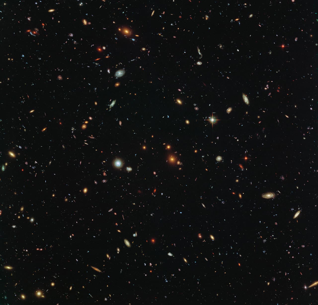 #2 Swimming in Sculptor — A Parallel Deep Field — Hubble's Greatest Hits: 35 Years of Universe-Altering Images