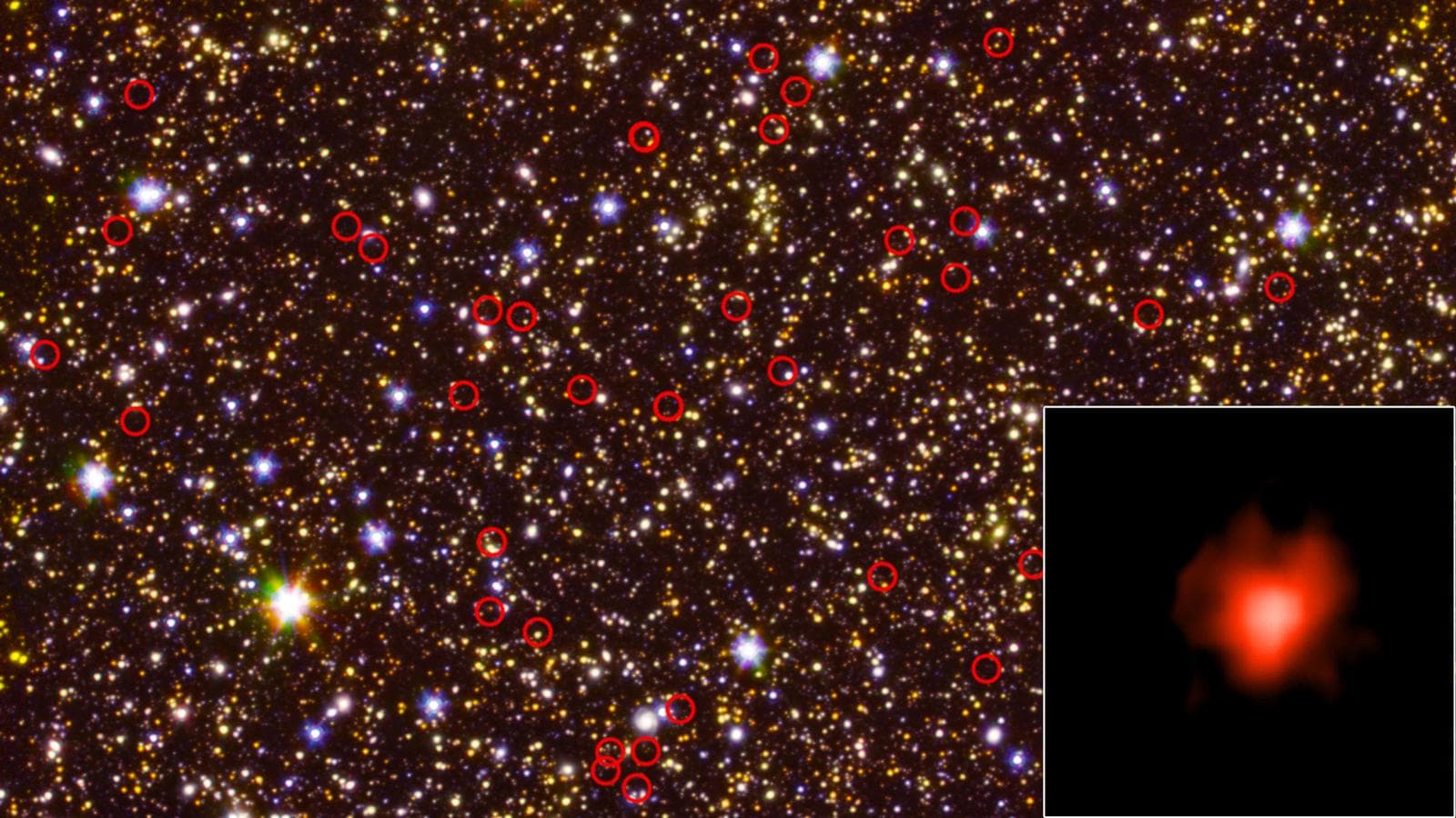 #3 A Field of Galaxies — Spitzer and Hubble Combined — Hubble's Greatest Hits: 35 Years of Universe-Altering Images