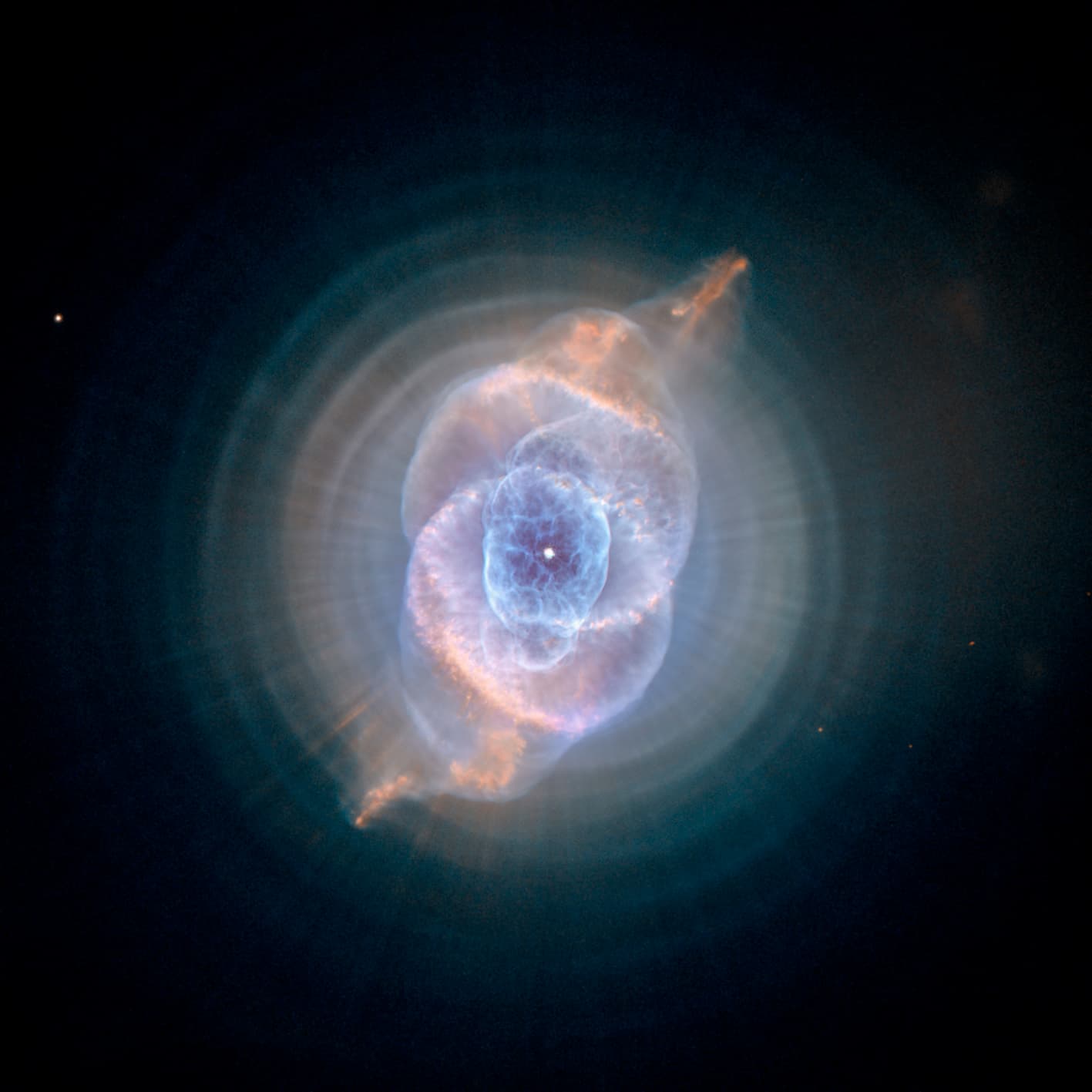 #8 Cat's Eye Nebula — Eleven Shells of a Dying Star — Hubble's Greatest Hits: 35 Years of Universe-Altering Images