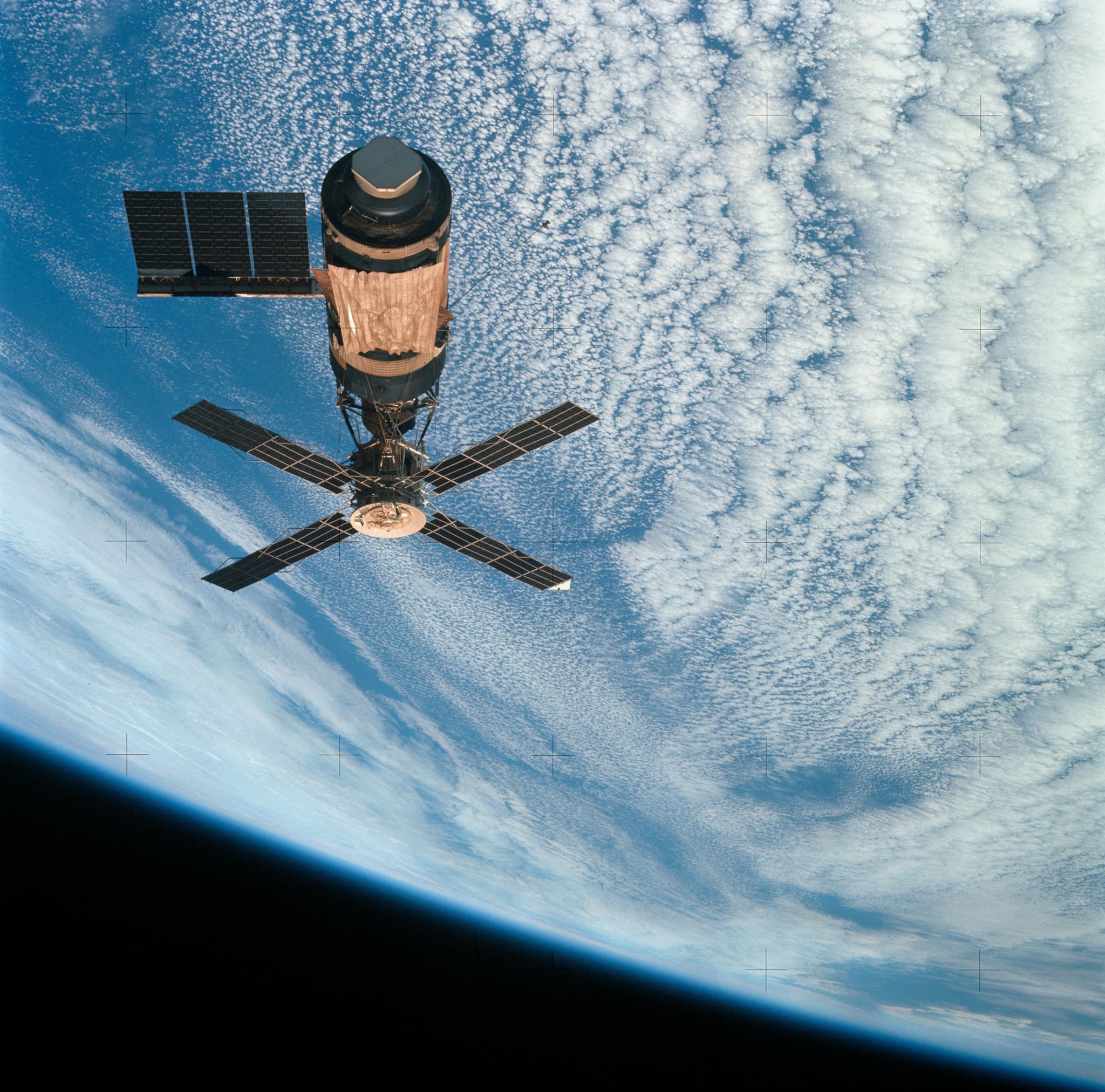 #6 Skylab Space Station — Earth Orbit View from CSM — Home, Seen From Above: Earth's Most Breathtaking Views from Space