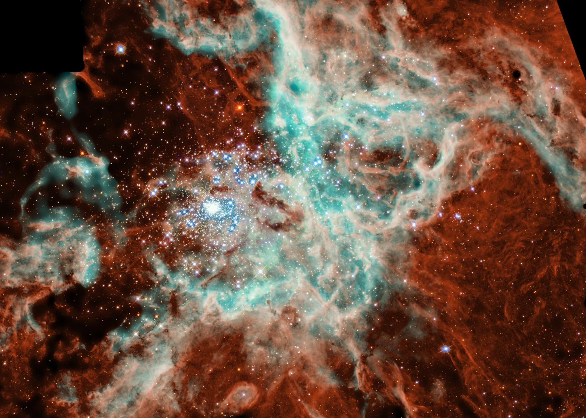 #7 Doradus Nebula — A Panoramic View of a Stellar Nursery — Stellar Nurseries: The Nebulae Shaping New Worlds