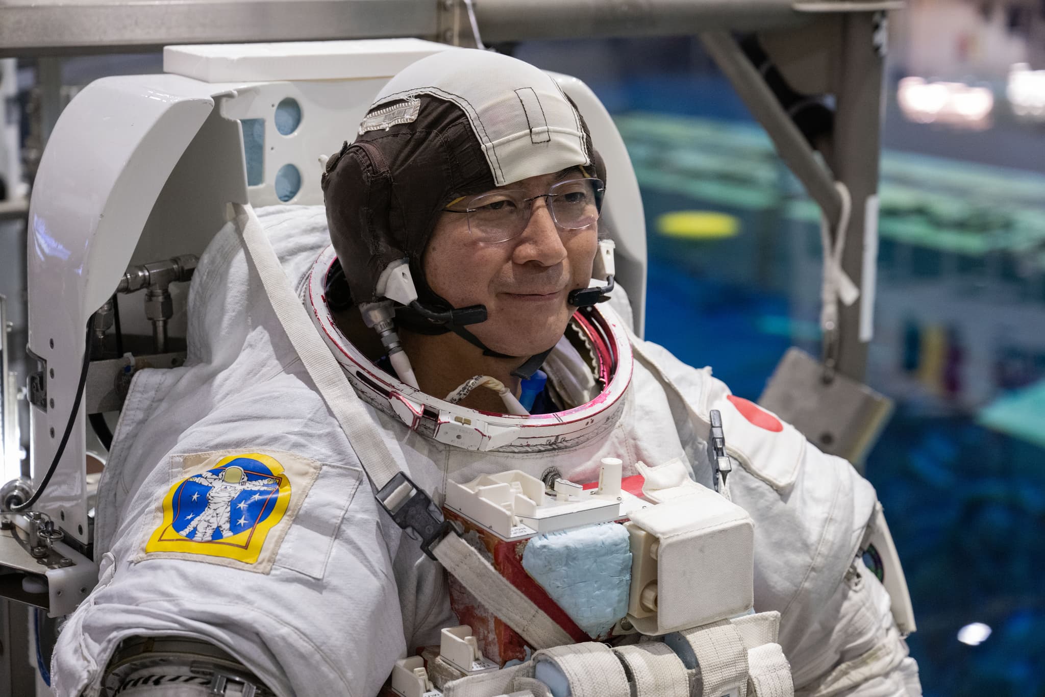 #5 JAXA Astronaut Kimiya Yui — Spacewalk Training at NBL — Humans in Space: The Most Iconic Spacewalk Photographs Ever Taken
