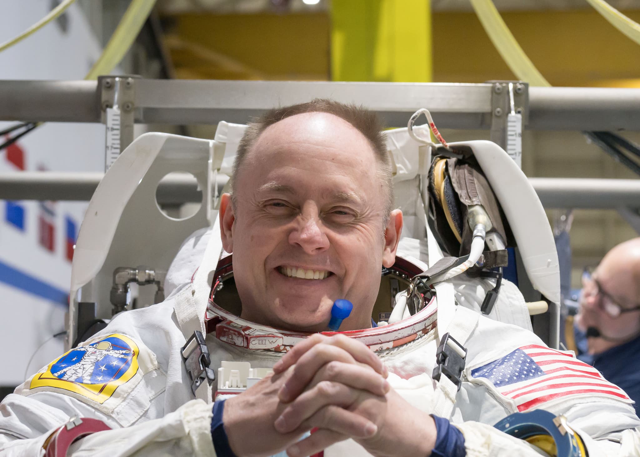 #6 NASA Astronaut Mike Fincke — Training for Spacewalk at NBL — Humans in Space: The Most Iconic Spacewalk Photographs Ever Taken