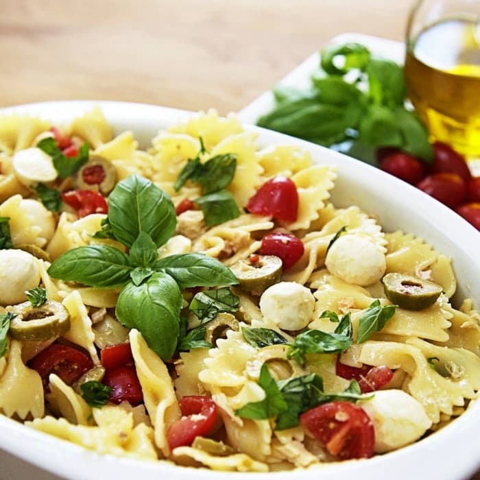 #10 Mediterranean Pasta Salad — The Definitive Guide to Italian Cooking: 10 Dishes Everyone Should Master