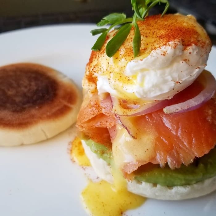 #2 Salmon Eggs Benedict — Morning Rituals: The World's Most Satisfying Breakfast Dishes