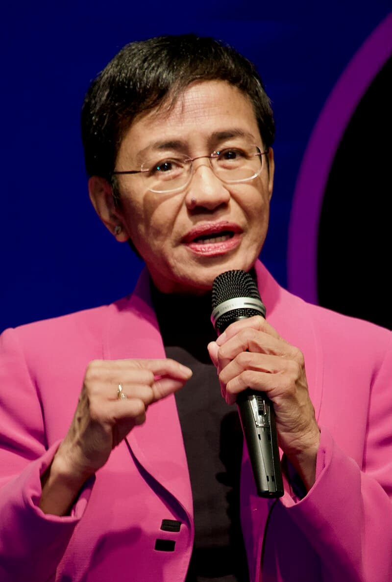 #4 Maria Ressa (2021) — Nobel Peace Prize Laureates — The Last Decade